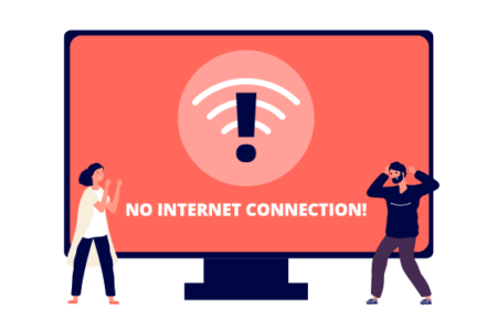 No internet