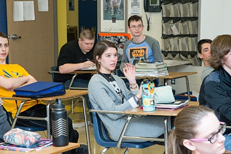 Math Raising Hand